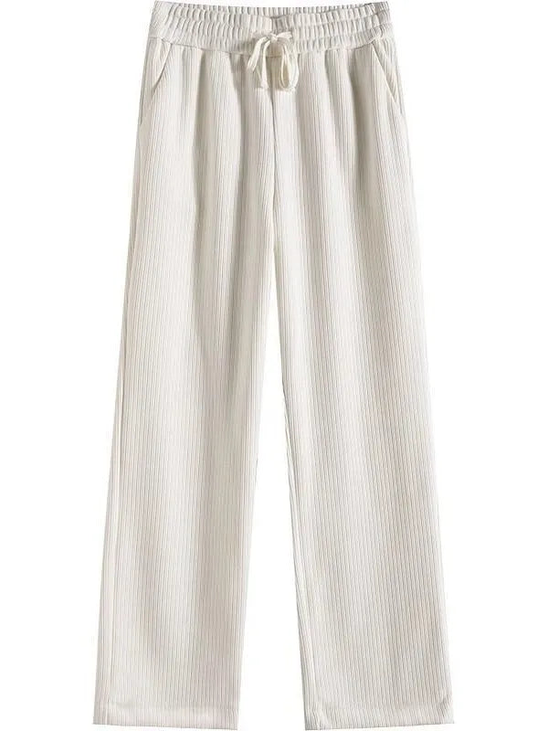Velvet Wide Leg Pants Women – Fleece Lined Corduroy