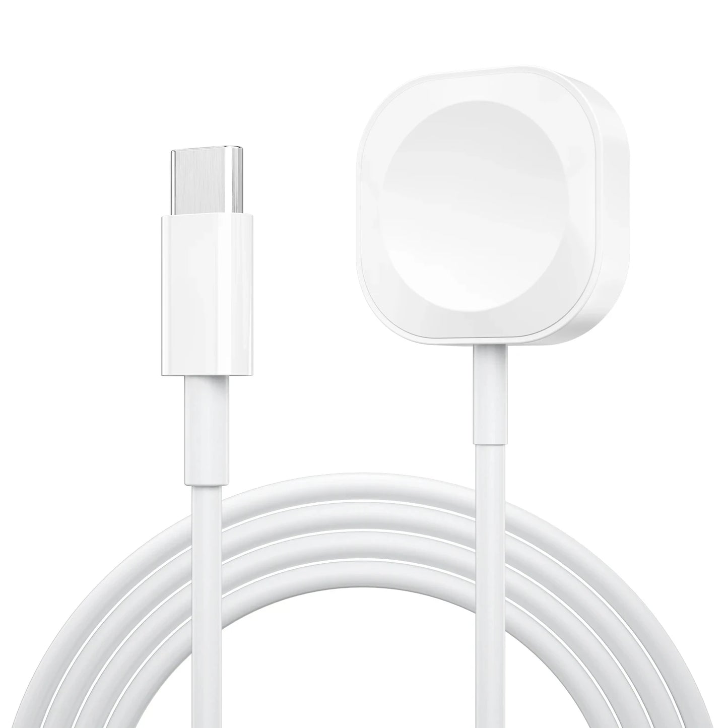 2024 Magnetic Wireless USB A Fast Charger for Apple Watch Ultra Series 9 8 7 6 SE Type C Cable Charging for iWatch Series 5 3 2 - Teglex