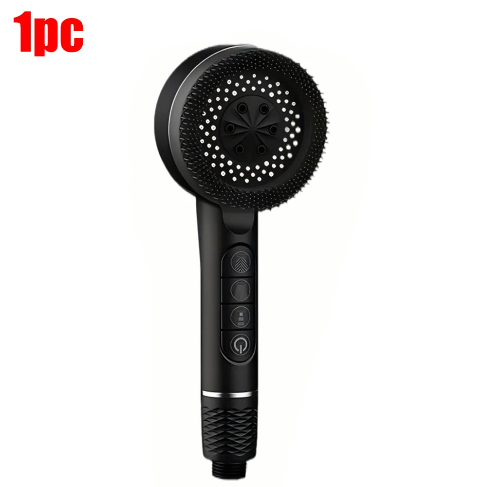 4-Mode Self-Cleaning Shower Head High Pressure Filter