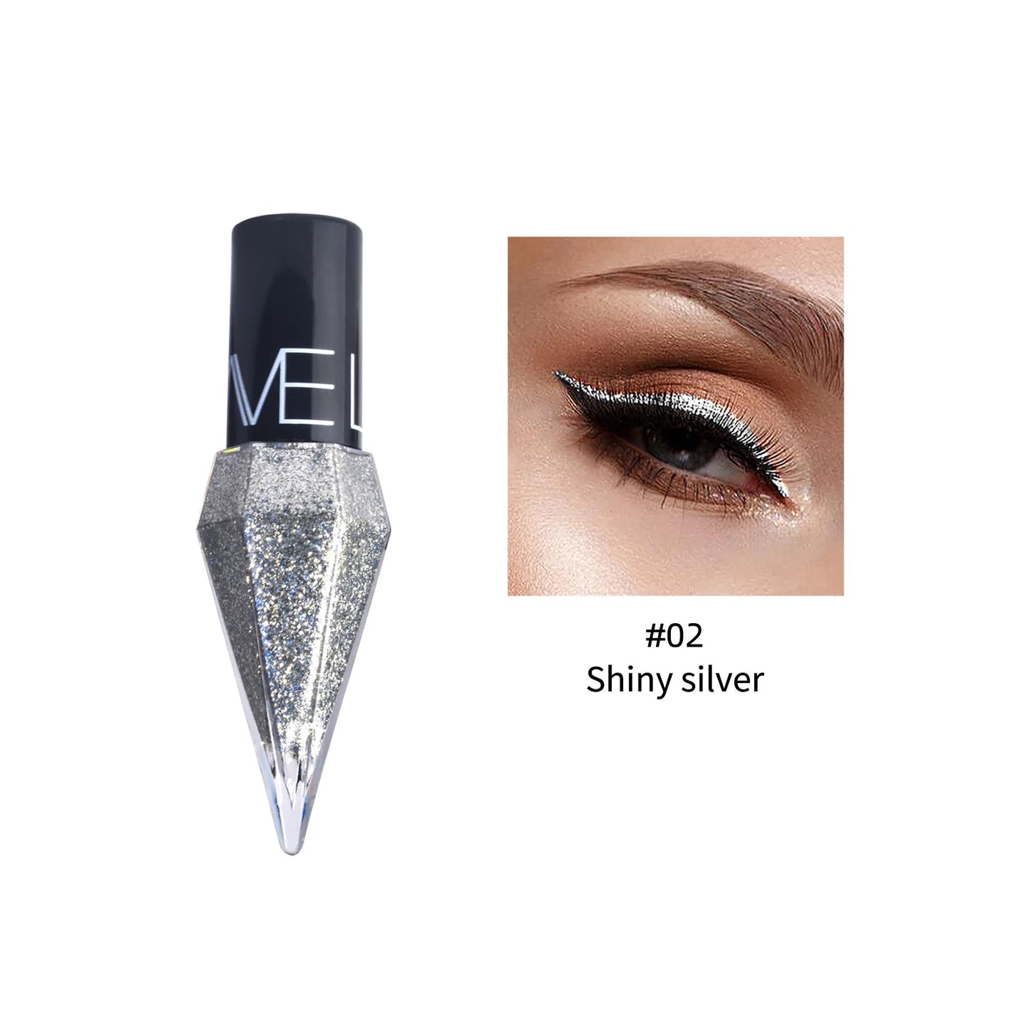 Diamond Sparkling Liquid Eyeliner – Waterproof Pearl