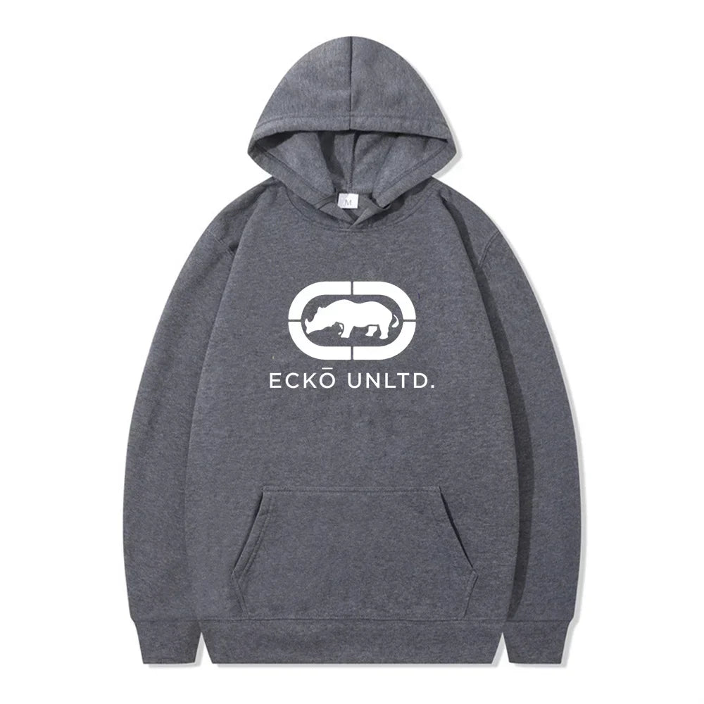 Autumn And Winter Fashion Printed Hoodie Men's Casual Sportswear Long Sleeved Minimalist Sportswear Street Outdoor Pullover - Teglex -