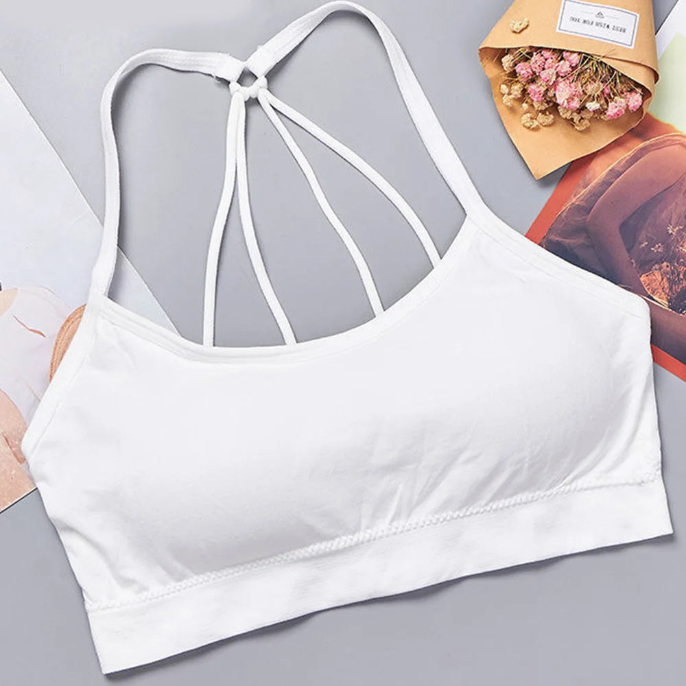 Atmungsaktiver Sexy Nahtloser Sport-BH für Damen, hoher Halt für Fitnessstudio, Yoga, Sportbekleidung, Push-up-BH
