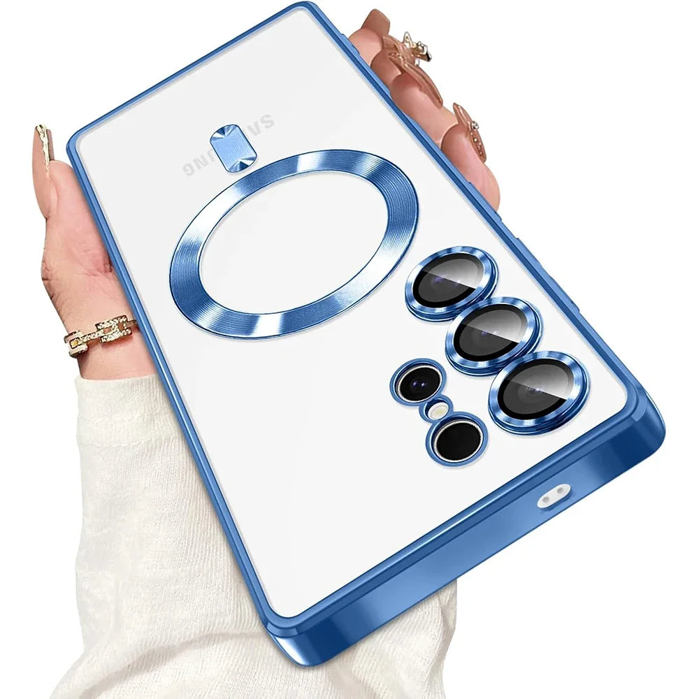 Luxury MagSafe Magnetic Case Samsung Galaxy S26 S25 S24