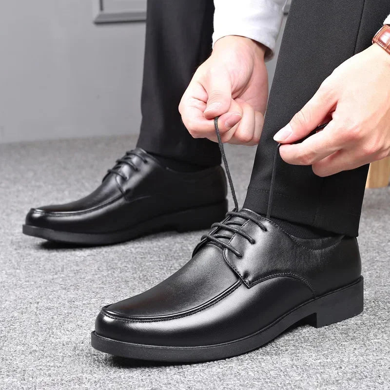Herren Elegante Business-Lederschuhe