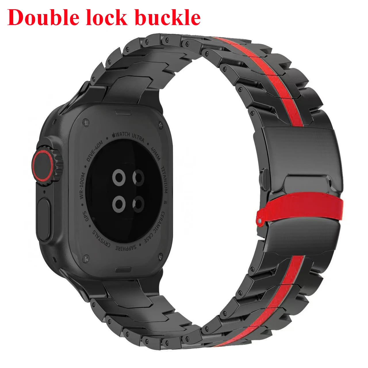 Edelstahlarmband für Apple Watch Serie 11 10 9 8 SE 3 46mm 45mm 42mm 44mm Metallarmband für iWatch Ultra 3/2/1 49mm