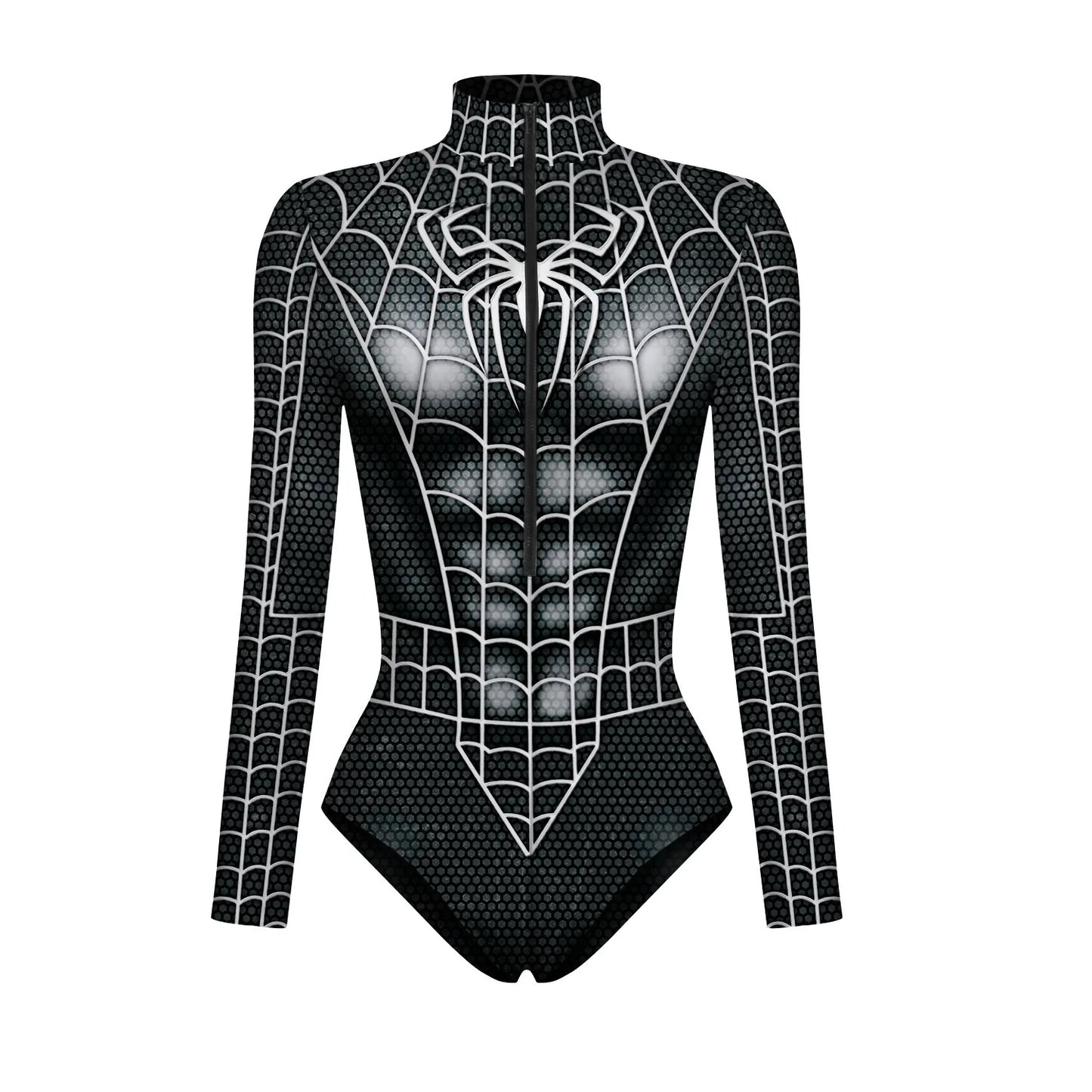 Black Venom Spider-Man Cosplay Bodysuit Halloween Costume
