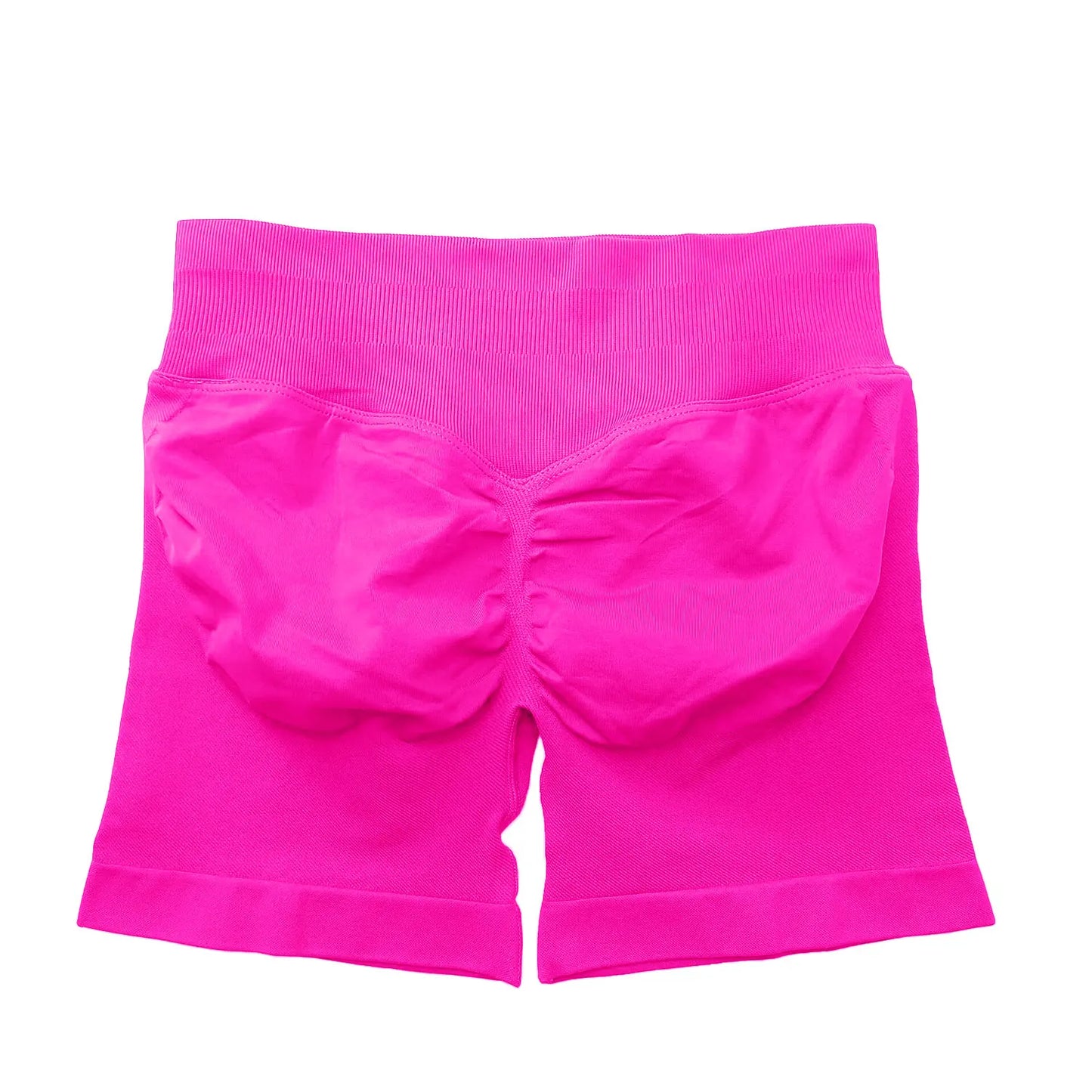 Women's 4.5" Biker Shorts | Scrunch Butt Seamless Yoga Gym Leggings