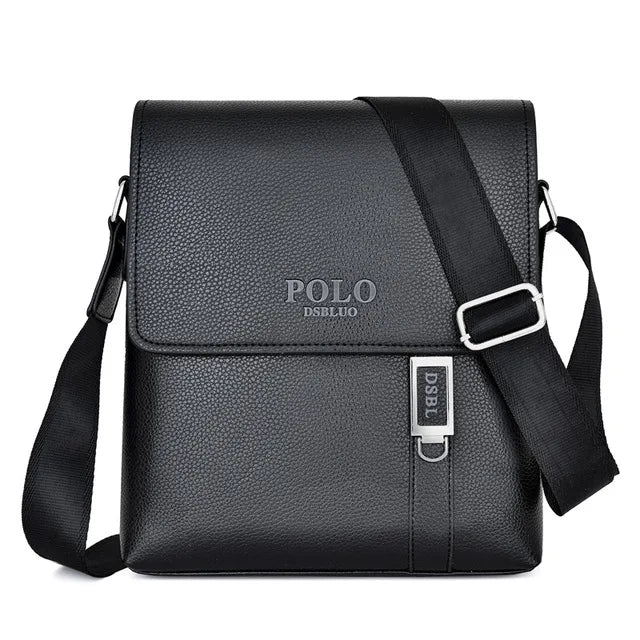 Business Men Leather Shoulder Bag Boy Crossbody Designer Luxury Briefcase Messenger Bags Male Christmas Gift Men's Handbags