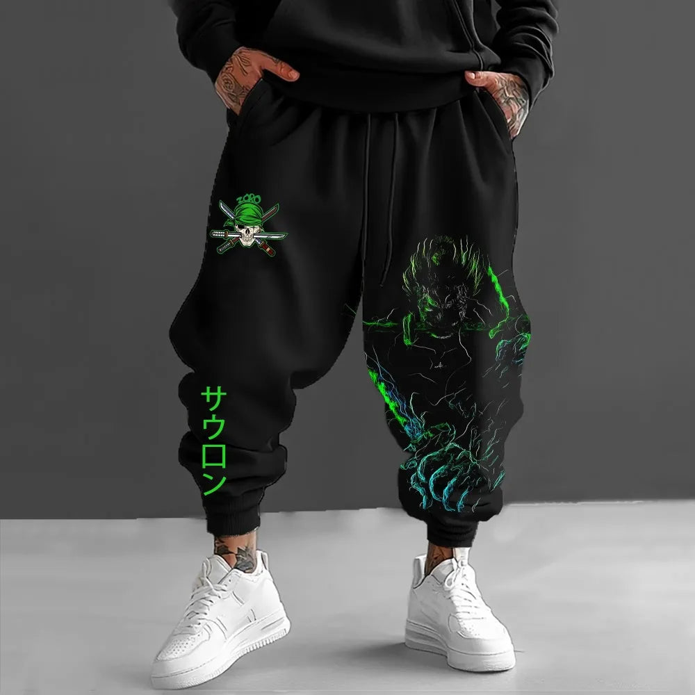 Jogging Pants Print Sweat Pants Men's Casual Joggers - Teglex