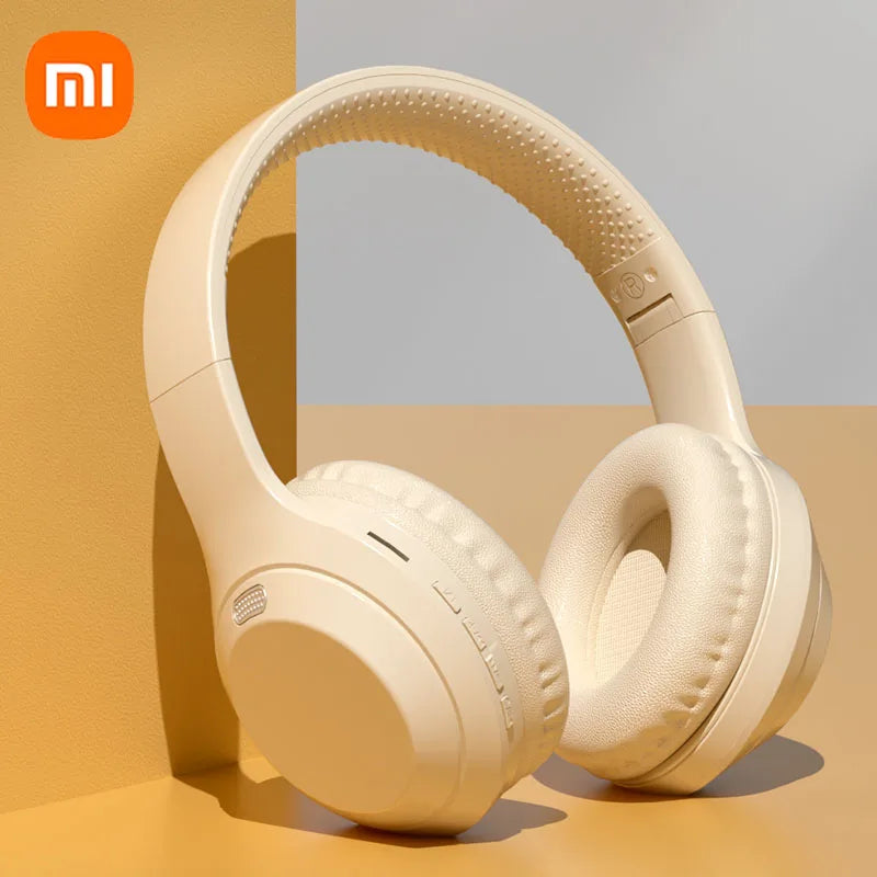 Xiaomi 5W Kabellose Kopfhörer Bluetooth5.3 Earphones Faltbare Ohrhörer 40mm Treiber Game Musik Over-Ear Stereo-Headset mit Mikrofon