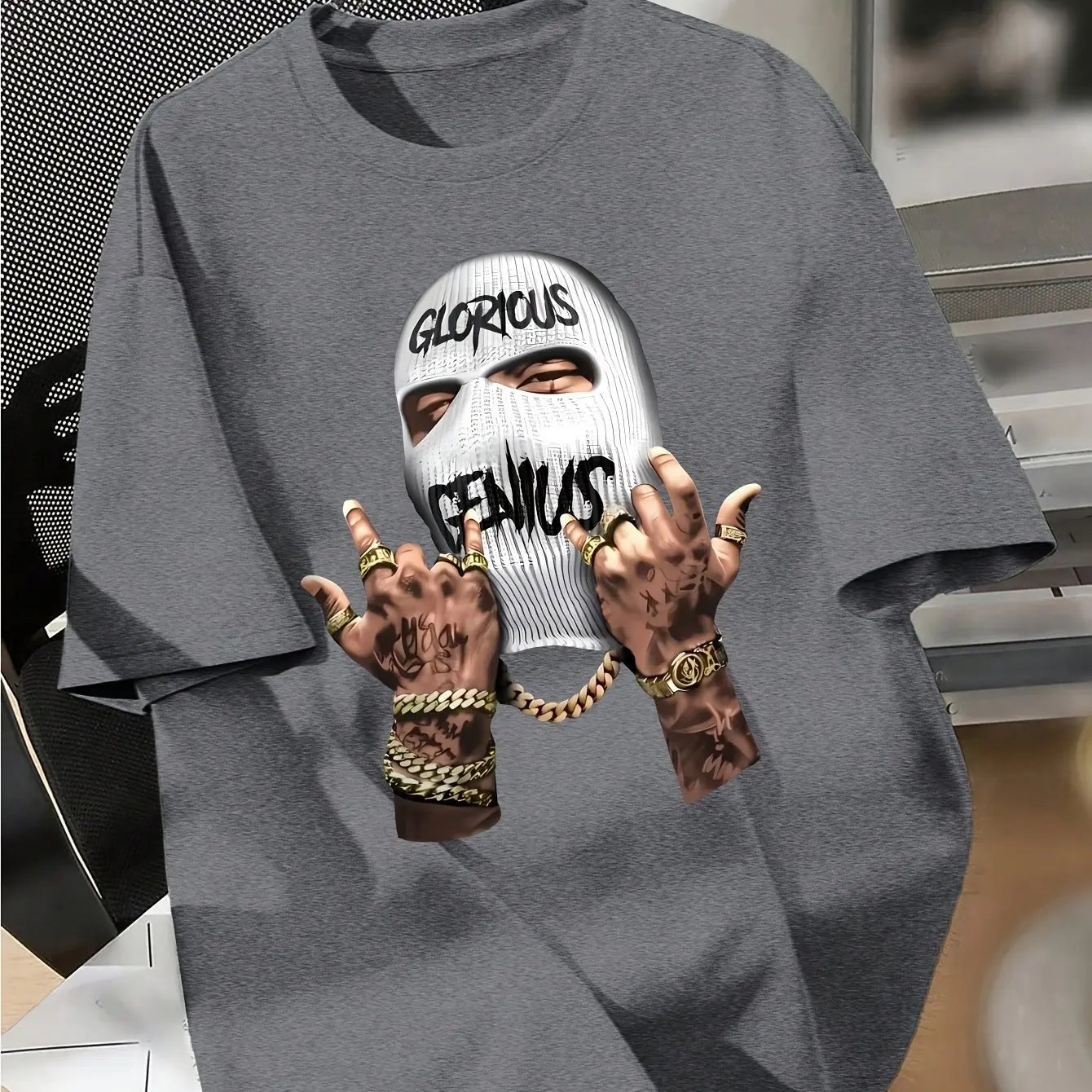 Printed Off-Shoulder T-Shirt | Spring Summer Casual