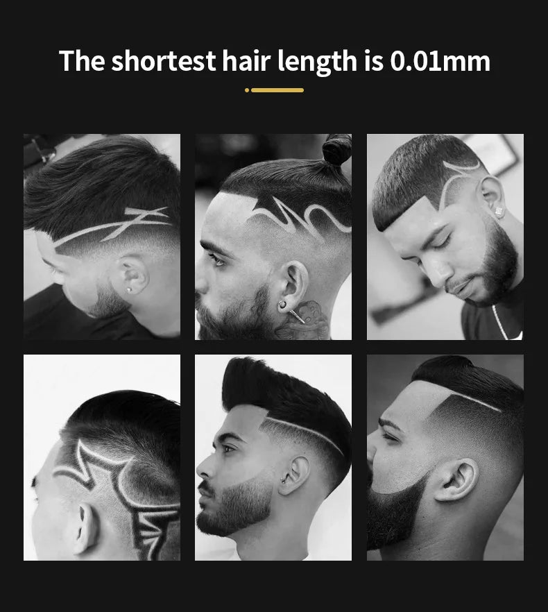 Kemei Professional Haartrimmer Elektrischer Bartschneider für Herren Haarschneidemaschine Haarschneider Haarschneideset KM-032