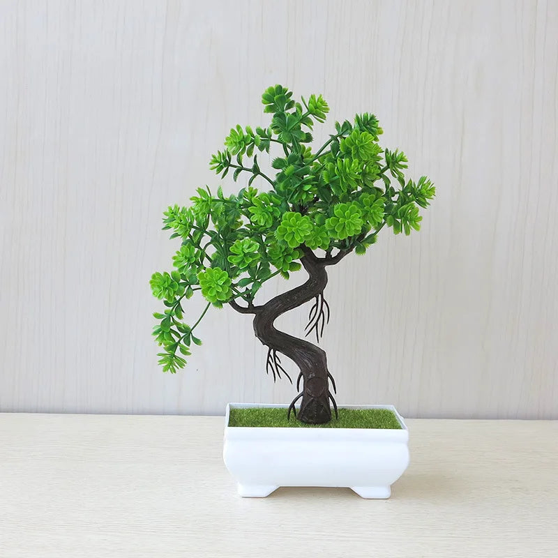 Künstlicher Bonsai Topfpflanze Zen-Garten Heimdekoration