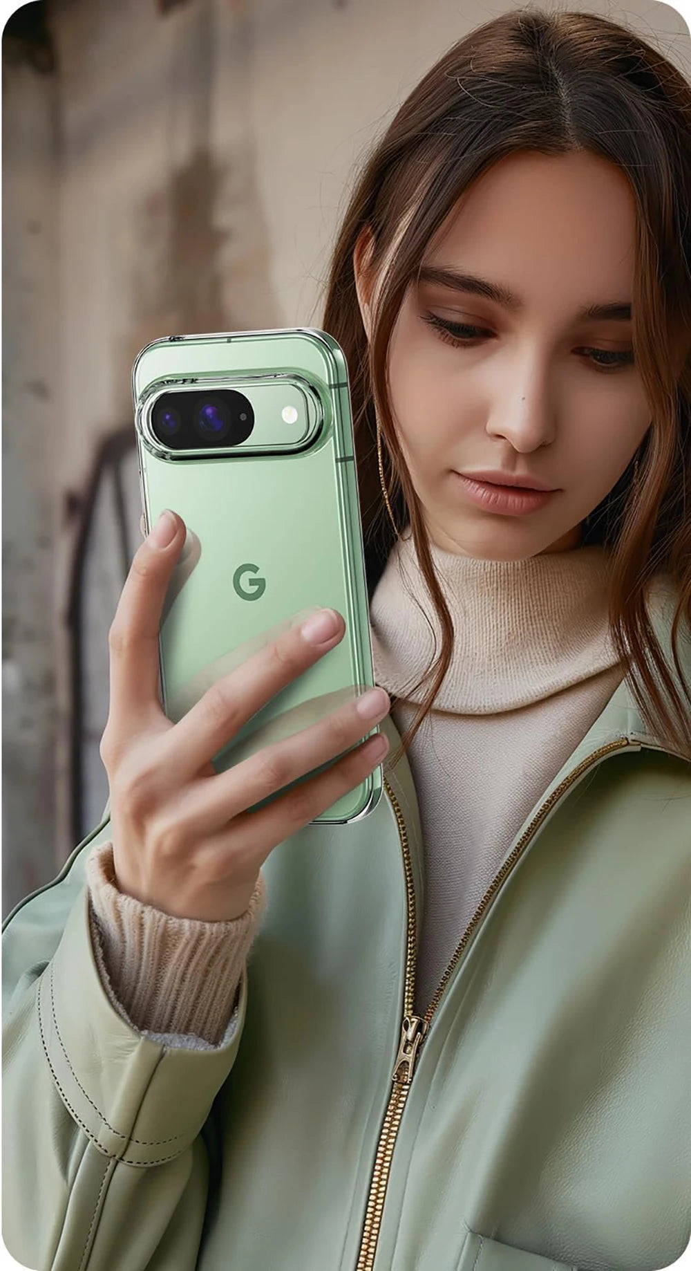 Silikon-Klarsichthülle für Google Pixel 6-9 Serie