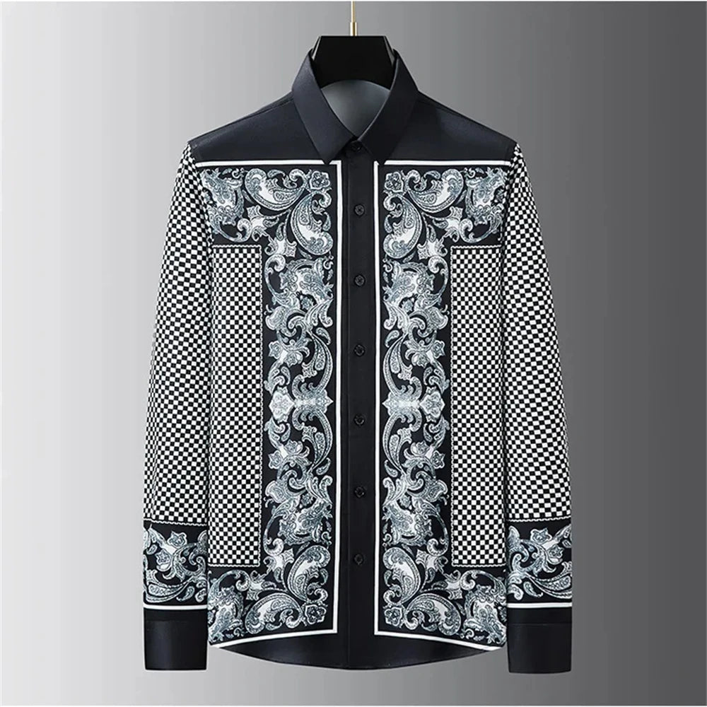 Luxuriöses Slim-Fit bügelfreies Herren Freizeithemd XS-6XL