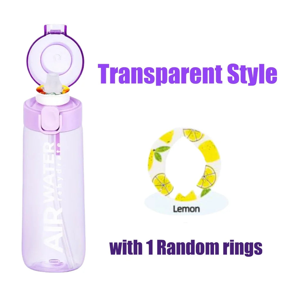 750ml Fruit Flavor Water Bottle 7 Pods 0 Sugar Sports Cup