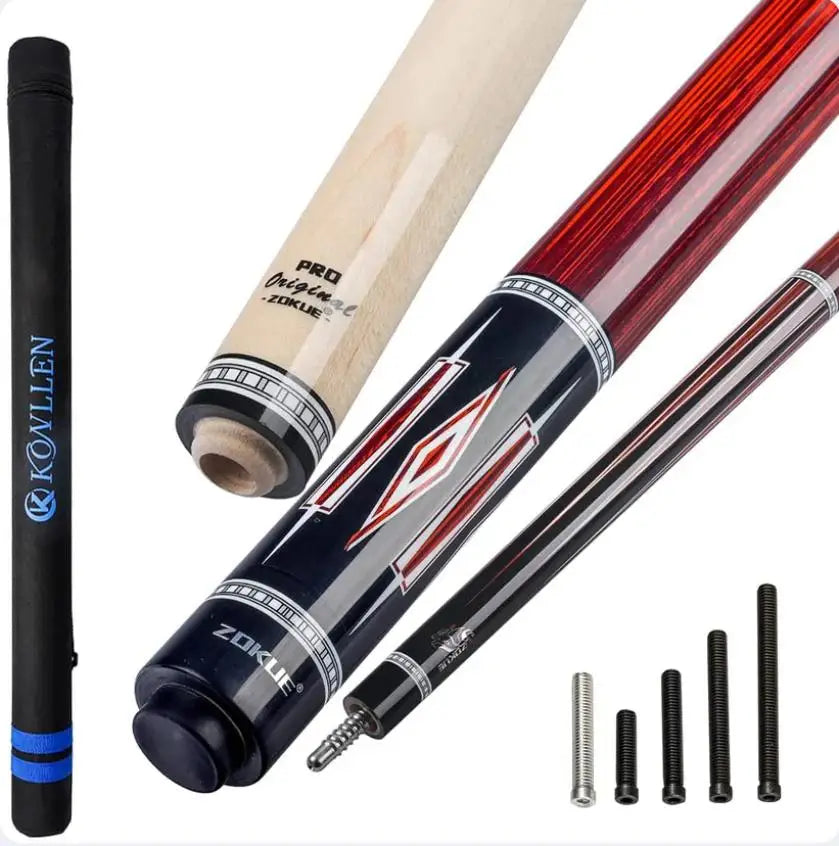 3 Cushion Carom Cue Stick 12mm Tip 142cm Libre