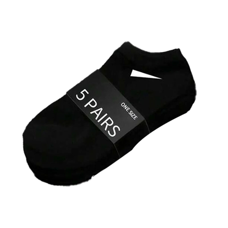 5/10 /20/30 Pairs Unisex Casual Plain Color Boat Socks Thin Breathable Comfy Anti Odor Sweat-absorbing Ankle Socks For Men Women - Teglex