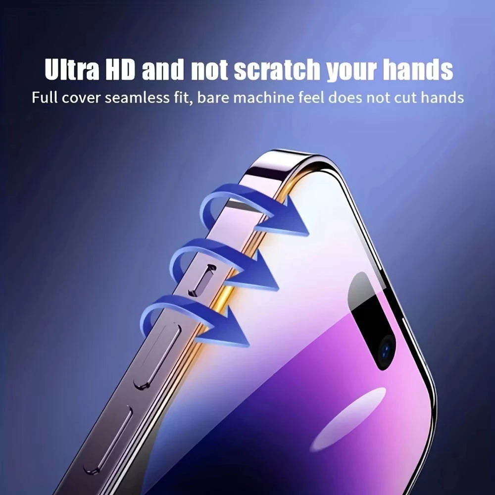 HD Screen Protector for iPhone Tempered Glass 1-5PCS