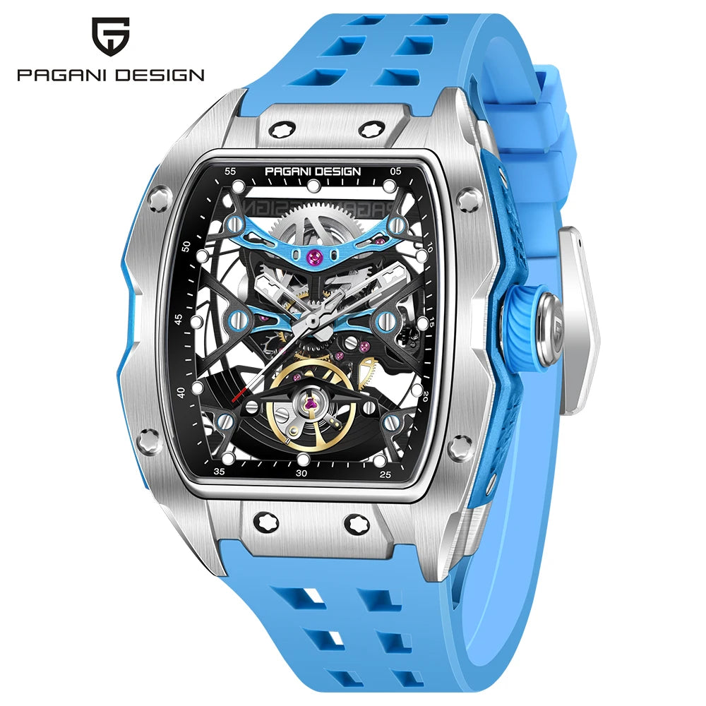 Design TourBillon Men's Mechanical Watch 50M