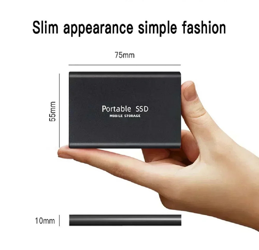 Portable SSD External Hard Drive USB 3.2 | 1TB to 16TB | Mac & PC Compatible | Teglex
