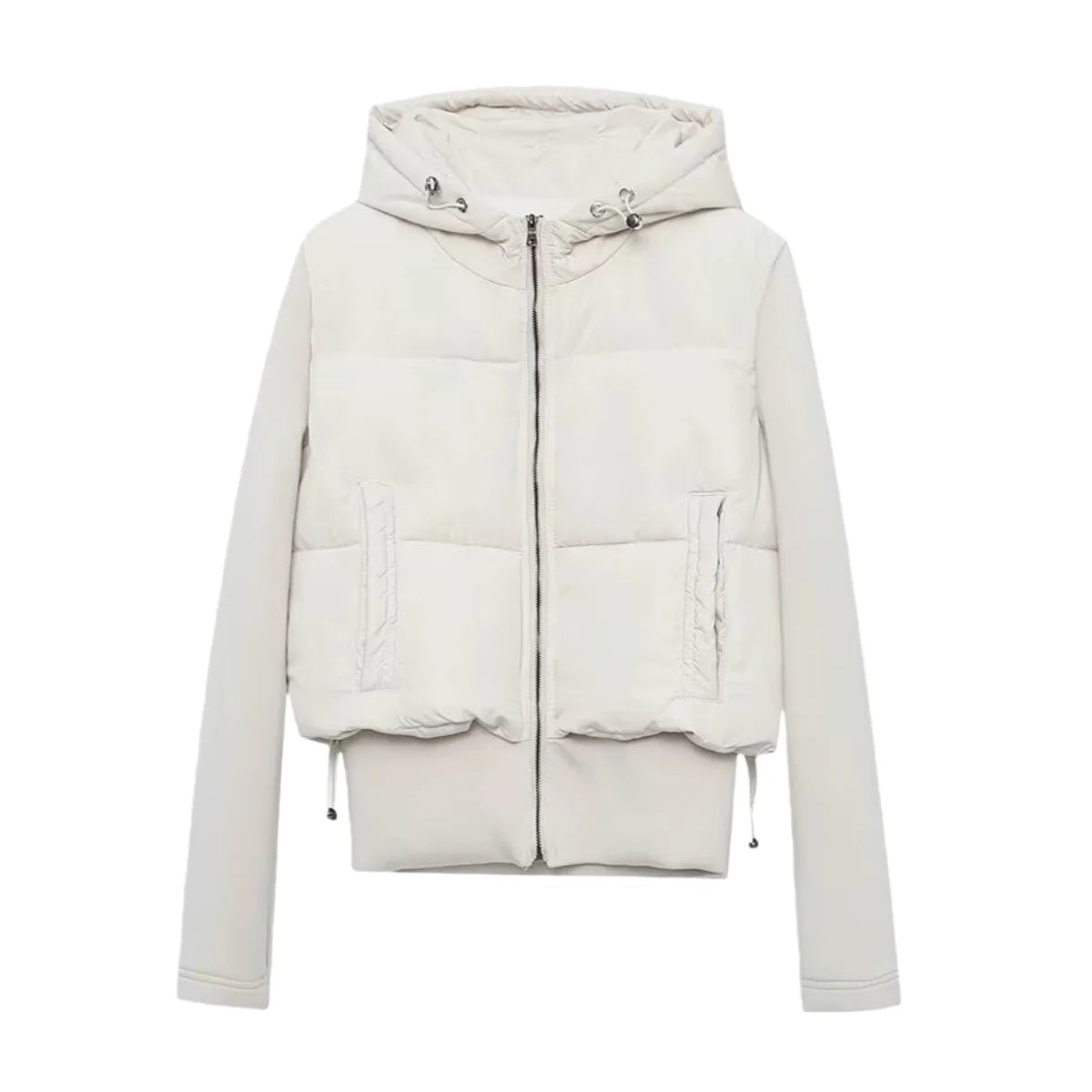 Women's Slim Stretch Hooded Cotton Coat Fall Spring