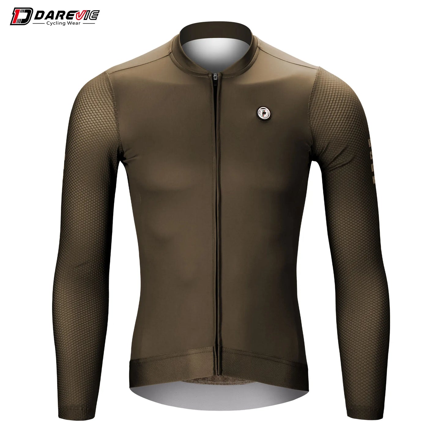 DAREVIE Radtrikot Langarm Pro Aero kleine Größe 3D Bubble Mesh Radtrikot Herren Damen atmungsaktives Herren Radtrikot