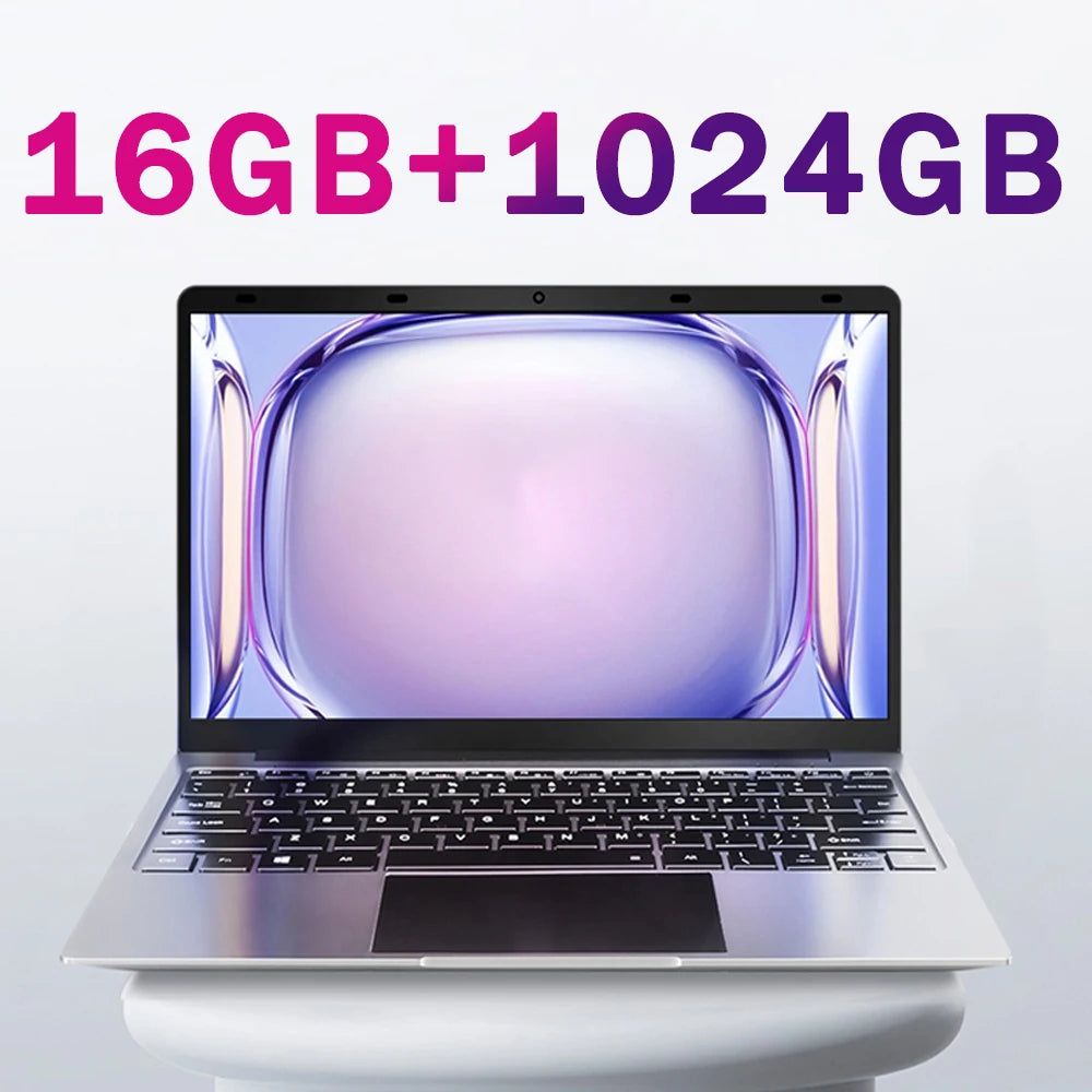 14.1" Ultra Slim i9 Gaming Laptop 32GB 2TB Win11