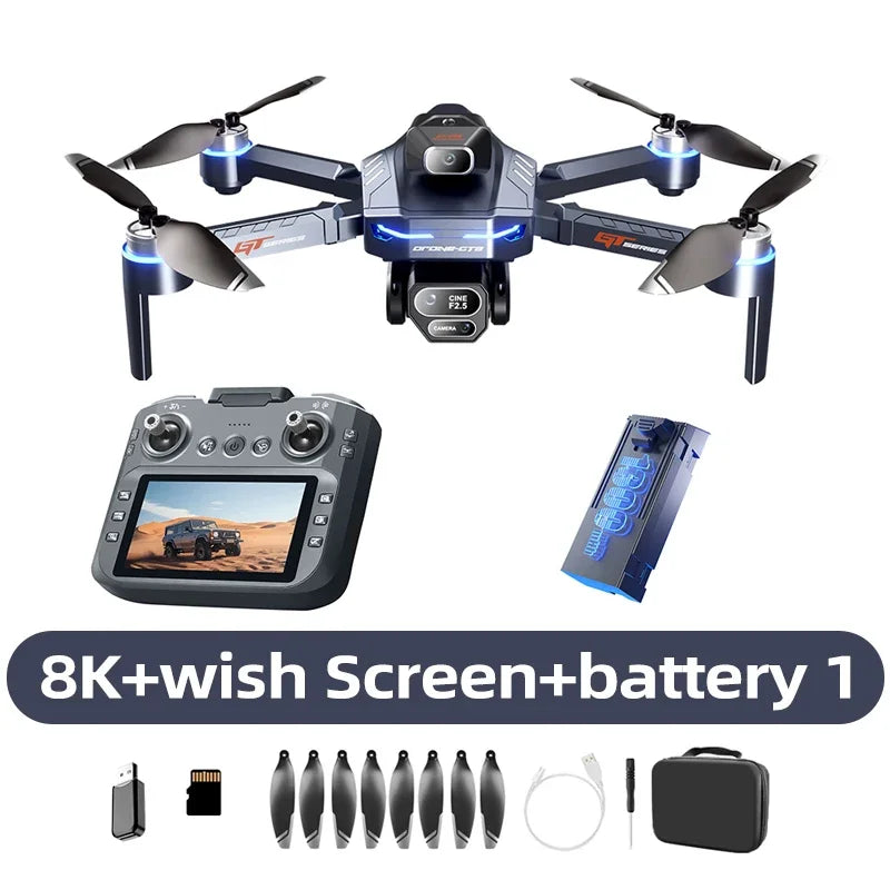 Xiaomi GT8 8K Drone GPS FPV Dual Camera Folding Quadcopter