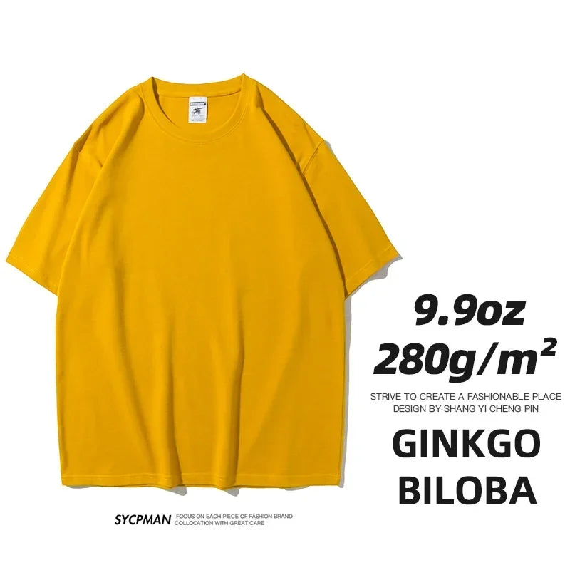 280gsm Oversized Heavy Cotton T-Shirt for Men