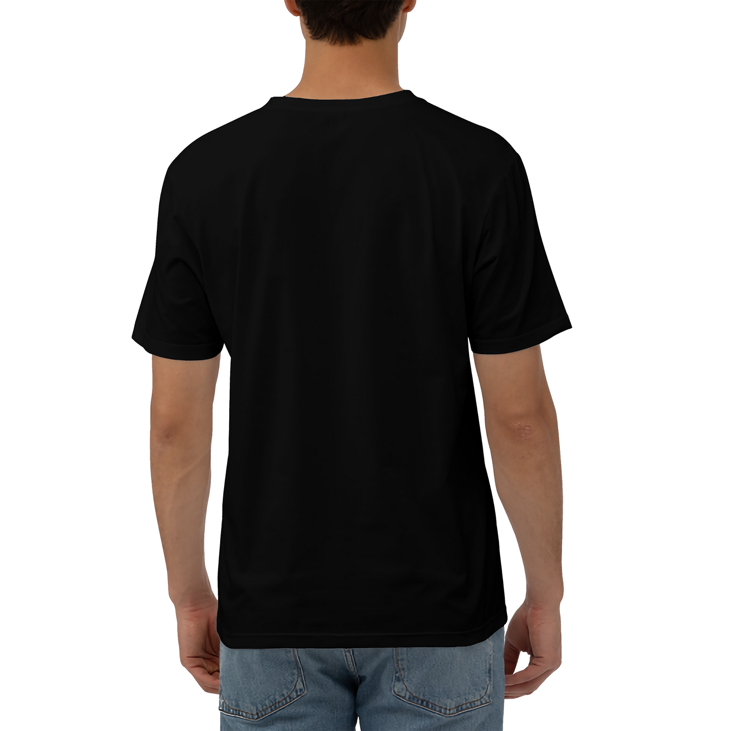 Herren-T-Shirt aus Baumwolle mit kurzen Ärmeln