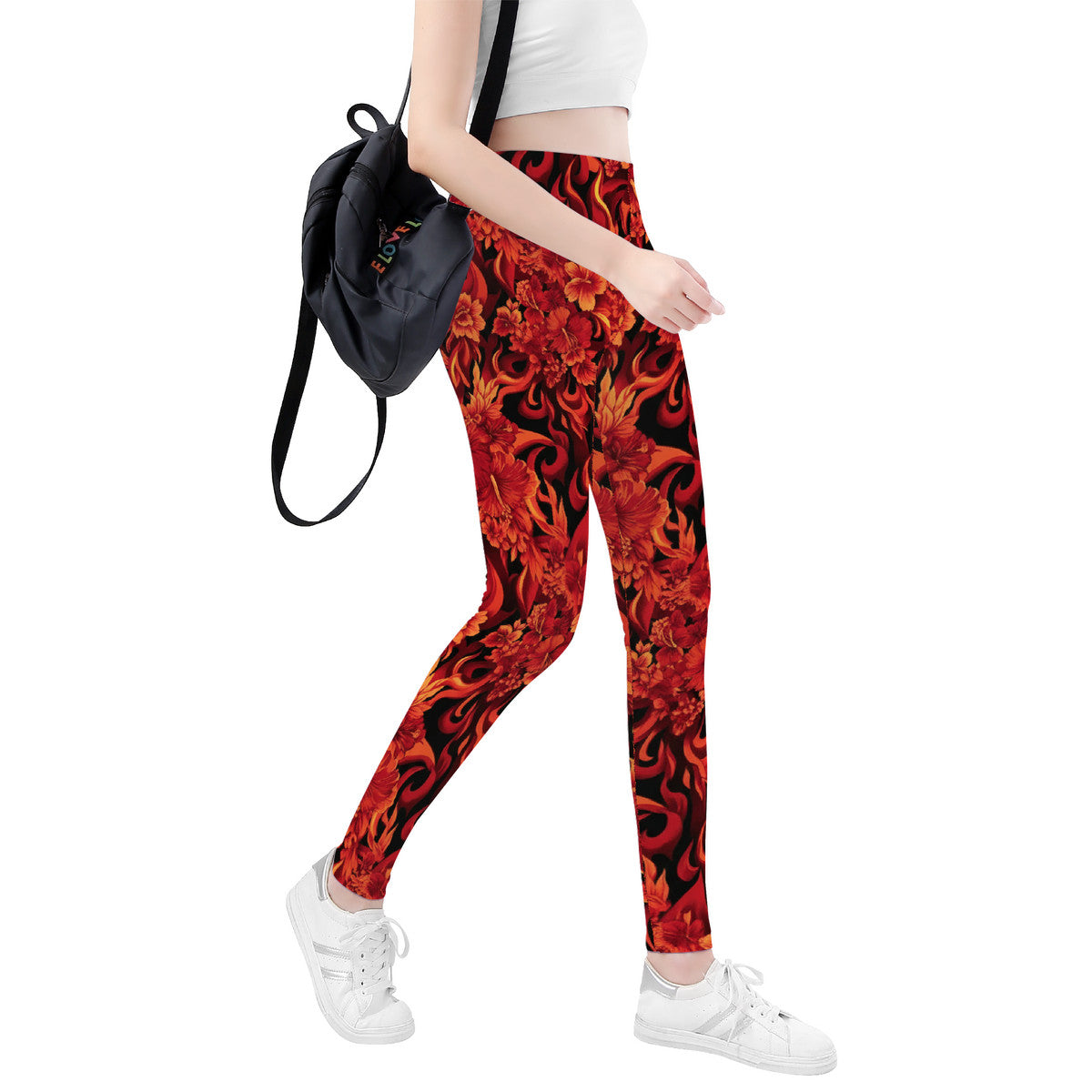 Teglex Yoga Leggings | Durchgehend 82% Polyester Hoher Bund Stretch für Yoga & Laufen