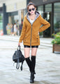 Womens Full Solid Winter Coats 2017 New Park Long Female Jacket Coat High Quality Warm Manteau Femme