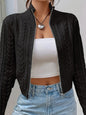 Women's Zip Knit Cardigan Sweater