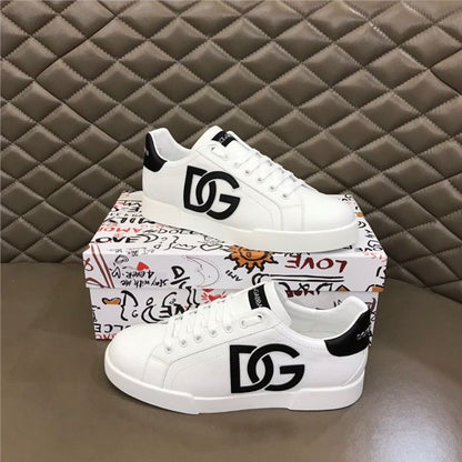 Low-Top Sneakers – DG Logo Shoes Unisex Casual