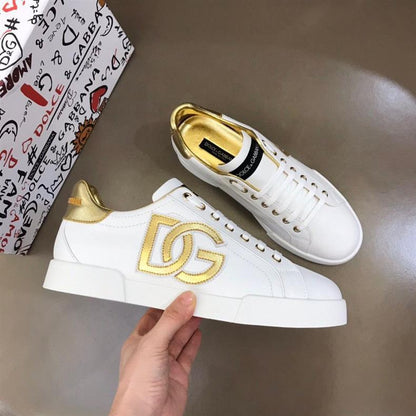 Low-Top Sneakers – DG Logo Shoes Unisex Casual