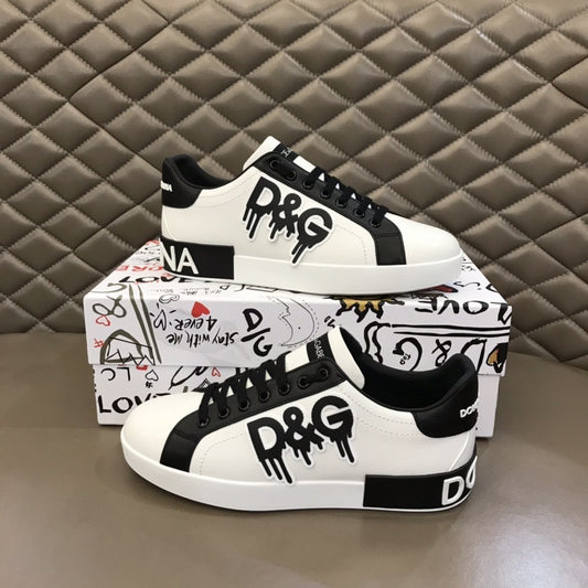 Low-Top Sneakers – DG Logo Shoes Unisex Casual
