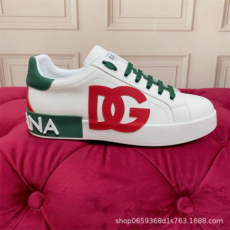 Low-Top Sneakers – DG Logo Shoes Unisex Casual