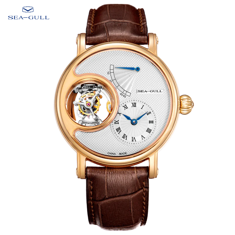 Sea-Gull ST8520G Tourbillon Watch side profile