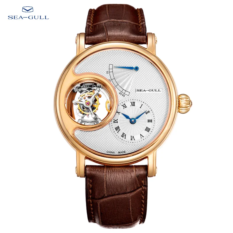 Sea-Gull ST8520G Tourbillon Watch on wrist lifestyle