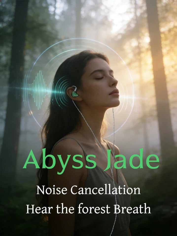 Nici HiFi Abyss Jade gift box – premium in-ear monitor headphones packaging