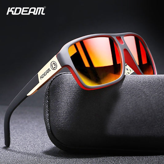 Classic Fashion Men Polarized Sunglasses PC+Metal Frame Strengthen TAC Mirror Anti-Glare Driving Sun Glasses UV400 K3