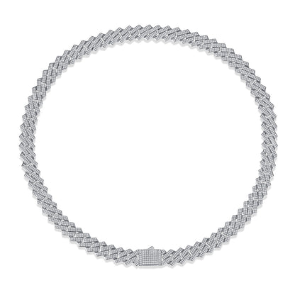 S925 Silver Challenge Necklace for Men – Bold Style