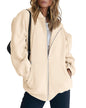 Cute Hooded Sweatshirt for Boys and Girls, Oversized Athletic Jacket with Drawstring Closure for Teens, Casual Fall Outerwear