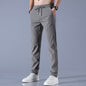 Schnell trocknende dünne Eis-Seide Herren Freizeithose elastisch atmungsaktiv gerades Bein Sporthose