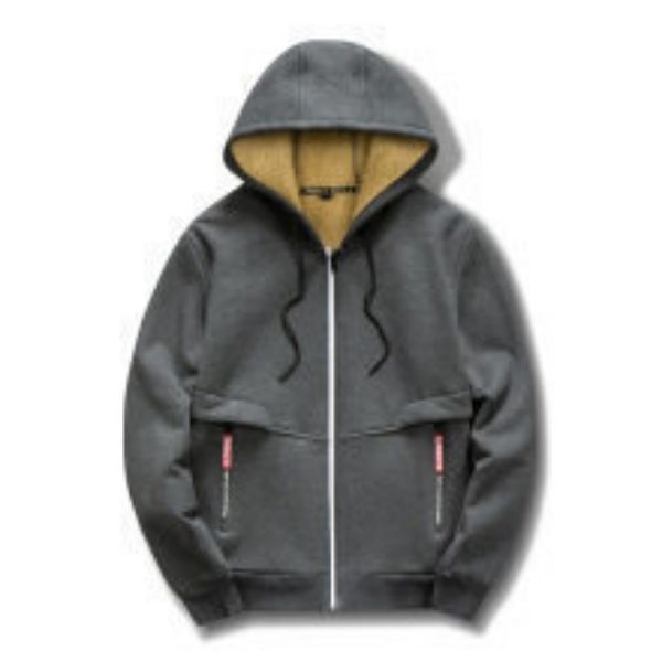 Men's Winter Hoodie – Warm Fleece Pullover Sweatshirt
