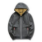 Men's Winter Hoodie – Warm Fleece Pullover Sweatshirt