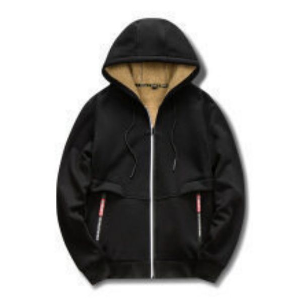Men's Winter Hoodie – Warm Fleece Pullover Sweatshirt