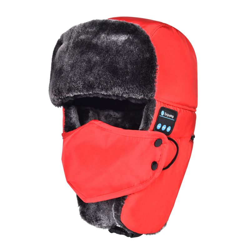 Wind & Snow Resistant Bluetooth Beanie Hat – Wireless Music, Hands-Free Calls, Unisex Winter Smart Hat
