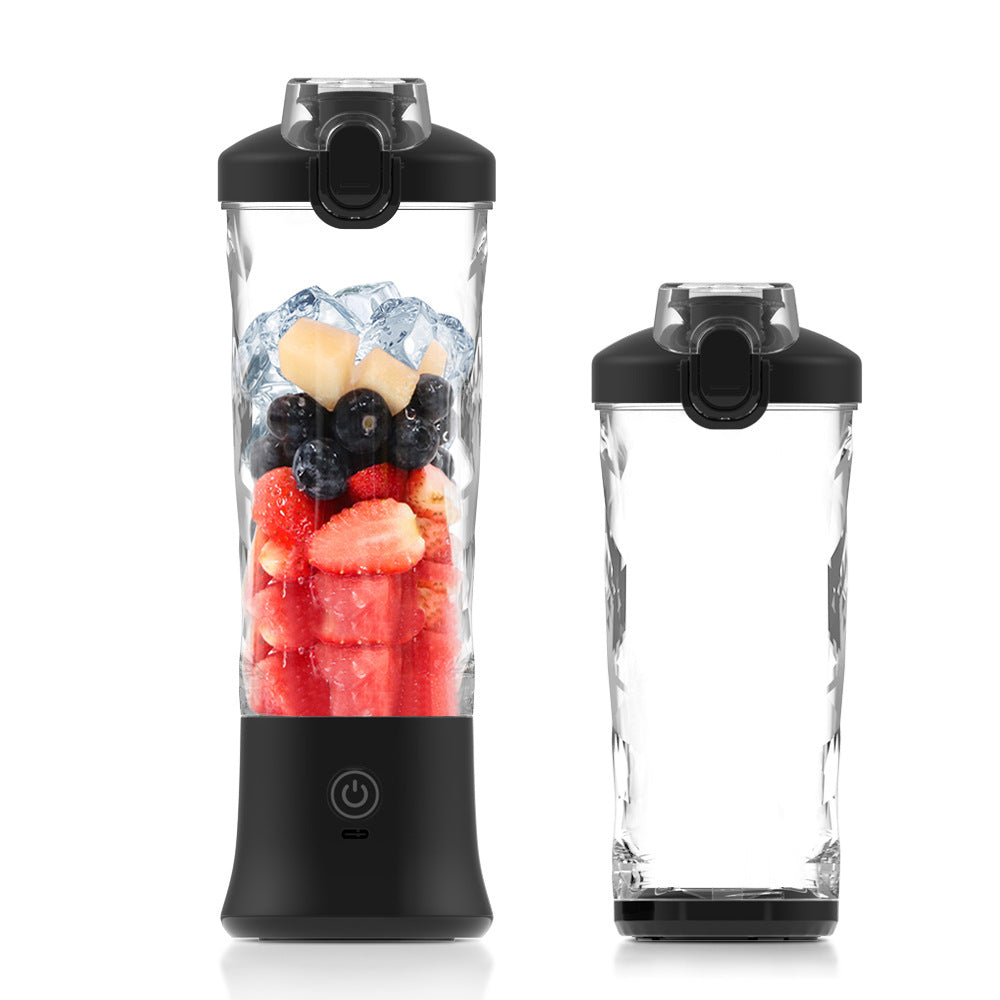 Portable Blender Juicer – USB Rechargeable 6-Blade Mini Smoothie Maker